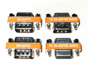 Mini IBM VGA Adaptors