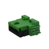 OBD (J1962) 16P Black Green Composite Core