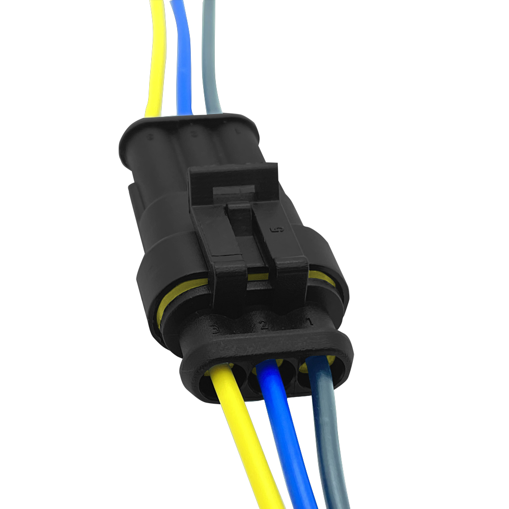 Wire connector harness horn wire