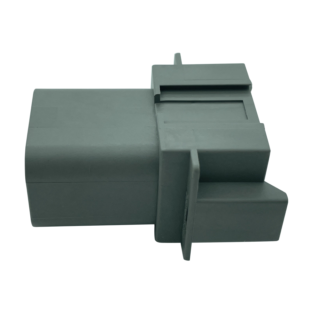 8-way Deutsch DT plug shrink boot with wedge lock for many marine, automotive, racing and industrial applications