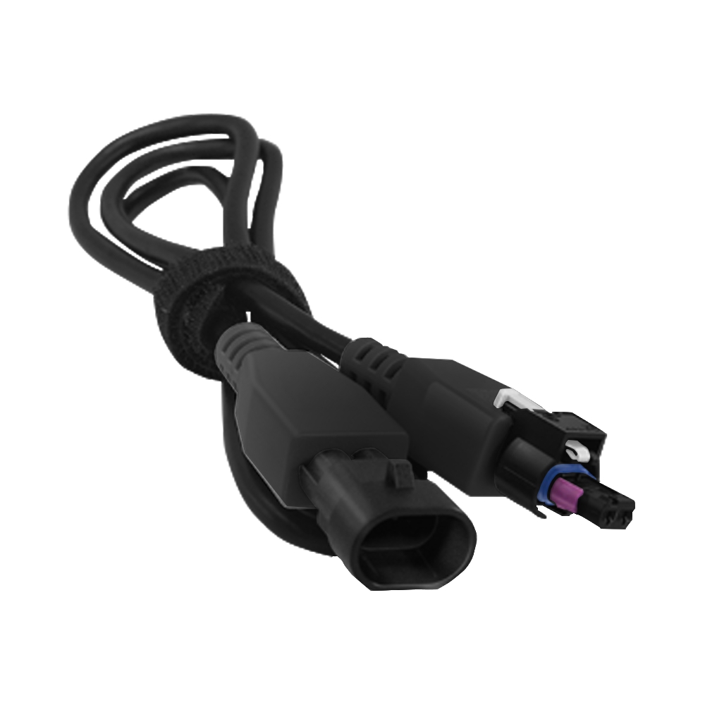 Sinotruk 12P male plastic shell black (black plastic cover +2 black inserts）