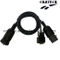 Deutsch J1939 9 Pin M +F to DB15P Cable (XK143001)