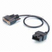 5 Pins To D-SUB 15P Female Connector for Honda (OBD-II 16)