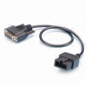 5 Pins To D-SUB 15P Female Connector for Honda (OBD-II 16)