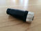 M12 waterproof plastic 4 core sensor con