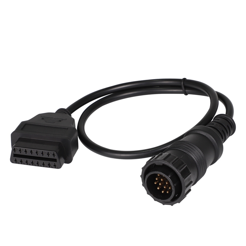 Auto OBD2 Tester extension cord OBDII 16P FEMLAE TO CPC 14P MALE