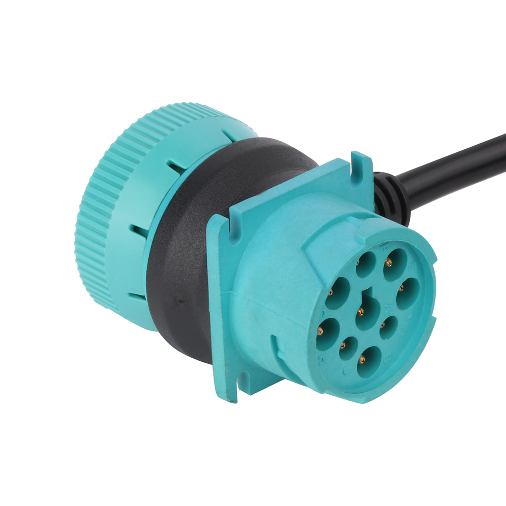 OBD-F TO J1939 Green/J1708Y Automotive Connector