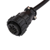 OBDII 16 pin TO CN24P connector