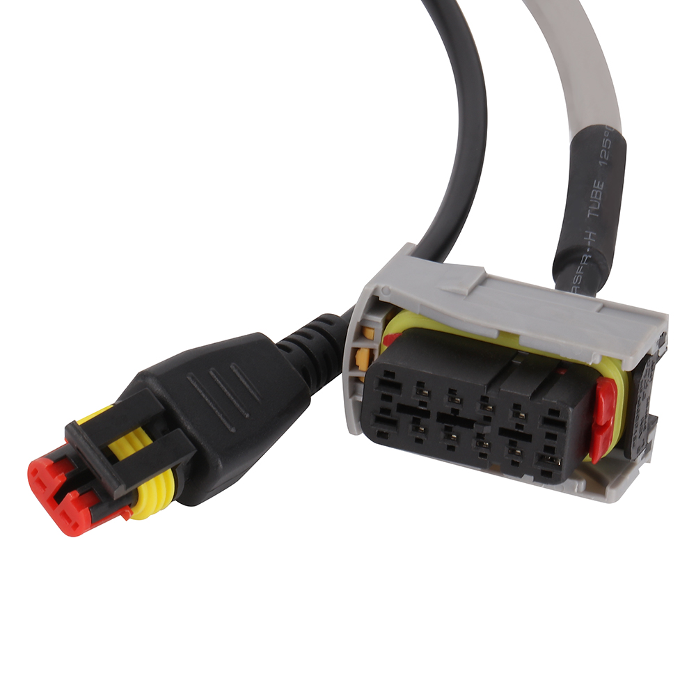 Diesel engine 25p male to female 12p female and 2p female automobile socket J6 urea pump