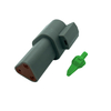 Deutsch 3pin connector kit male housing dt04-3p plug shrink boot
