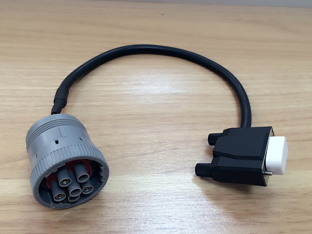 ZXK002-J1708 6P MALE TO DB 9P MALE