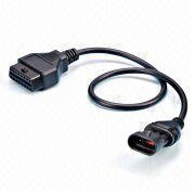 2 Pins To OBD II Female for FIAT (OBD-II 16)