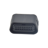 OBD (J1962) 16P blue card with black body and rubber core