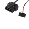 OBDII male to female turn 18P connectorOBDII male to female turn 18P connector