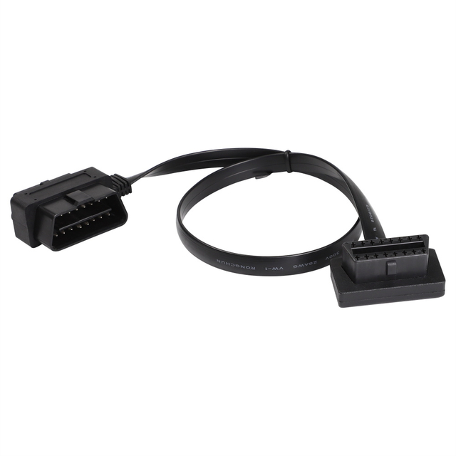 OBD2 Male To Female Head Flat Extension Line