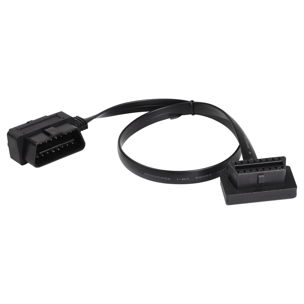 OBD2 Male To Female Head Flat Extension Line