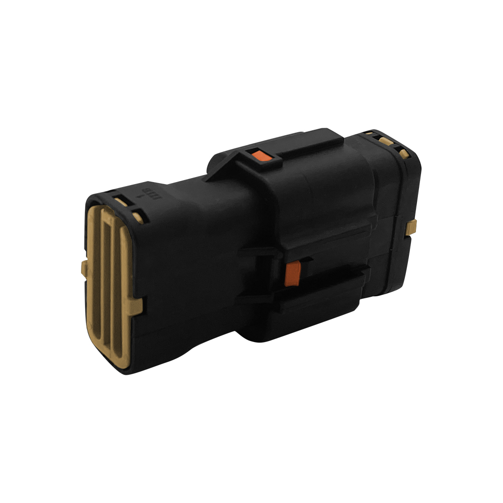 Automobile Connector Waterproof Connector 6-hole Harness Plug Black Gray with Terminal