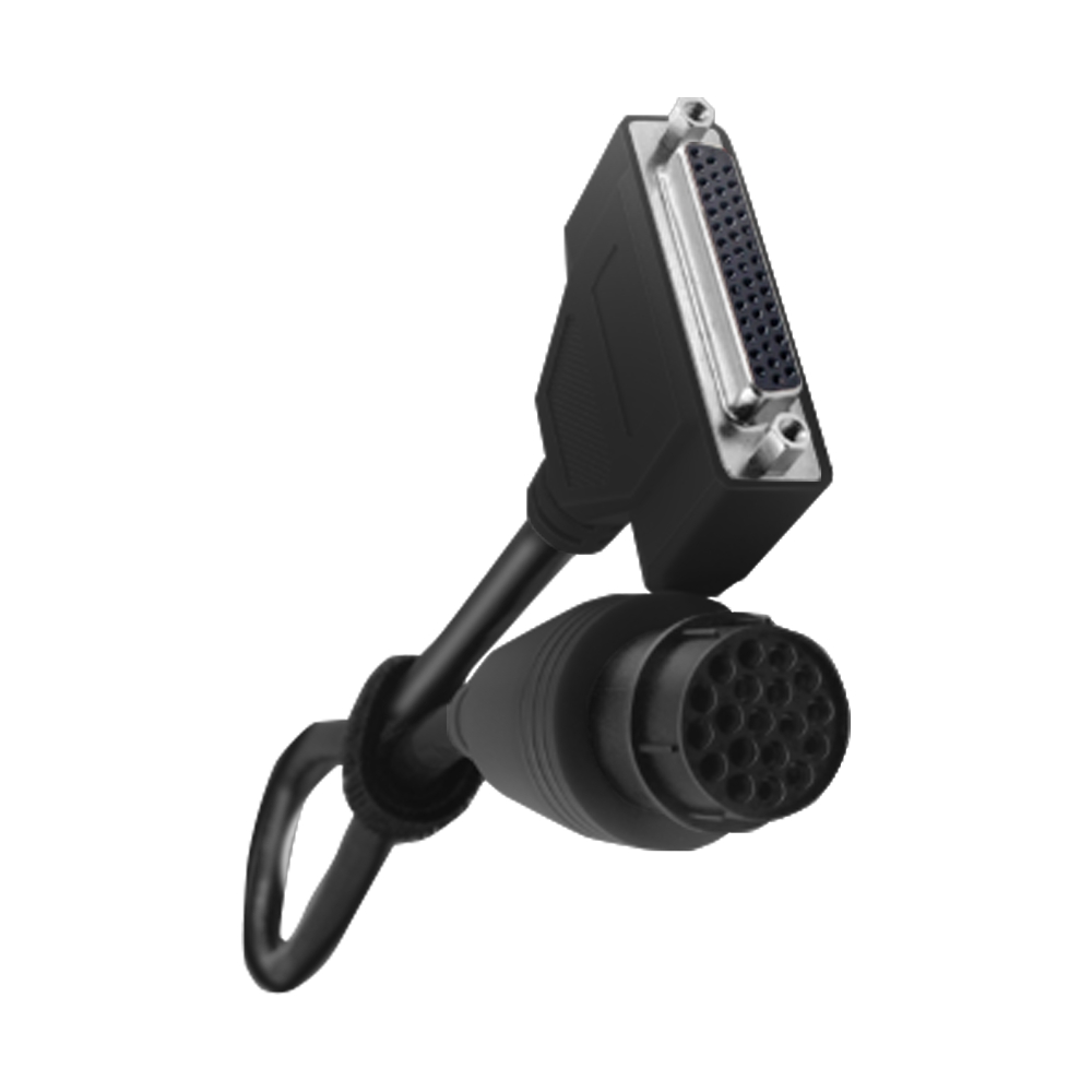 121583-0002 round male rubber shell for linear speed connector of automobile urea pumpblack