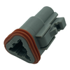 DT Deutsch06-2s three-way plug-in connector housing is used in many marine, automotive, racing and industrial applications