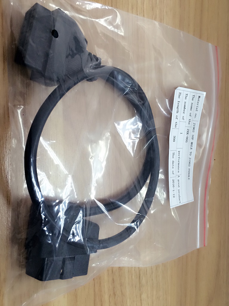 ZXK005-J1962 16P MALE TO J1962 FEMALE