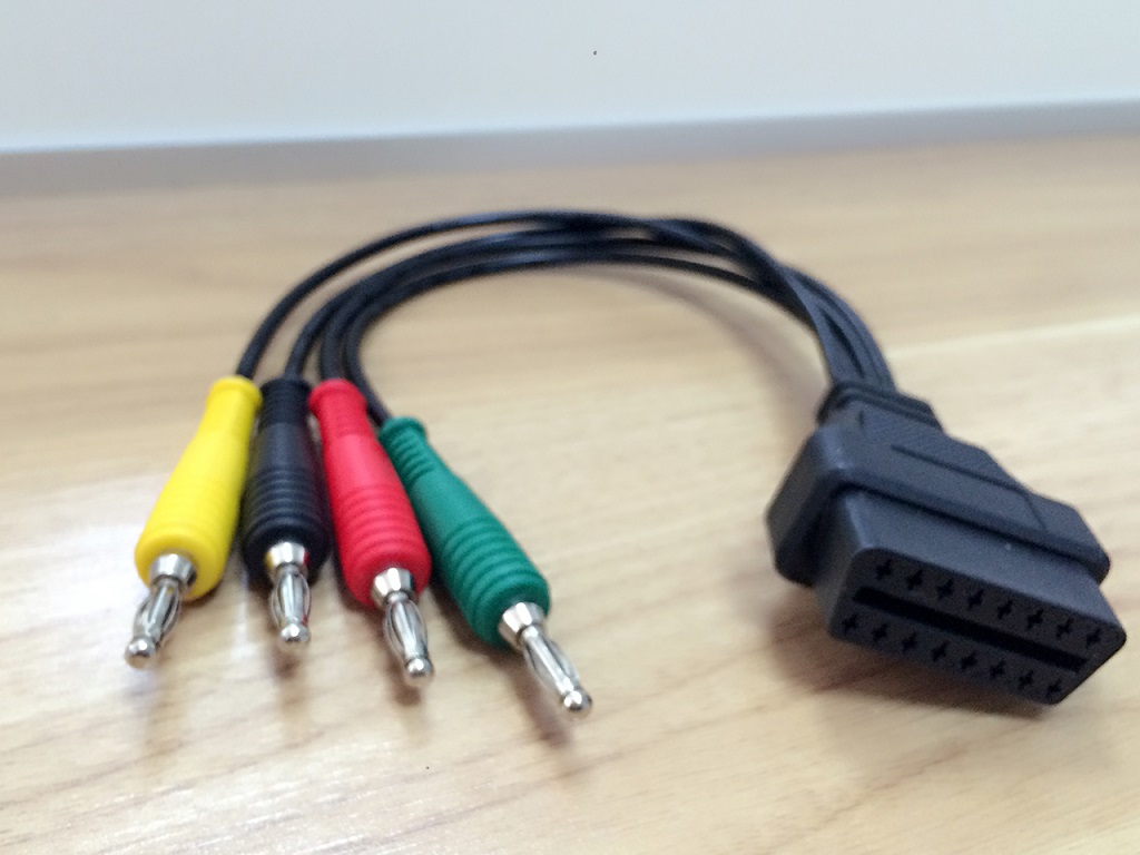 ZXK034-J1962 16P FEMALE TO Banana Head'