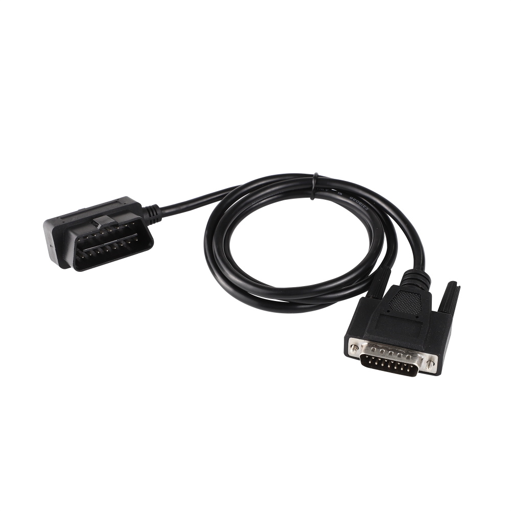  OBDII Male To Female Turn DB15P Connection Line