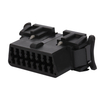 OBD2 24p Male Connector with One Drag And Two Female Connectors