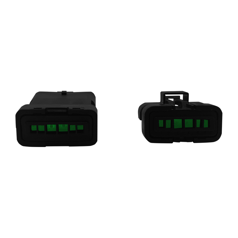 2 hole waterproof automobile connector