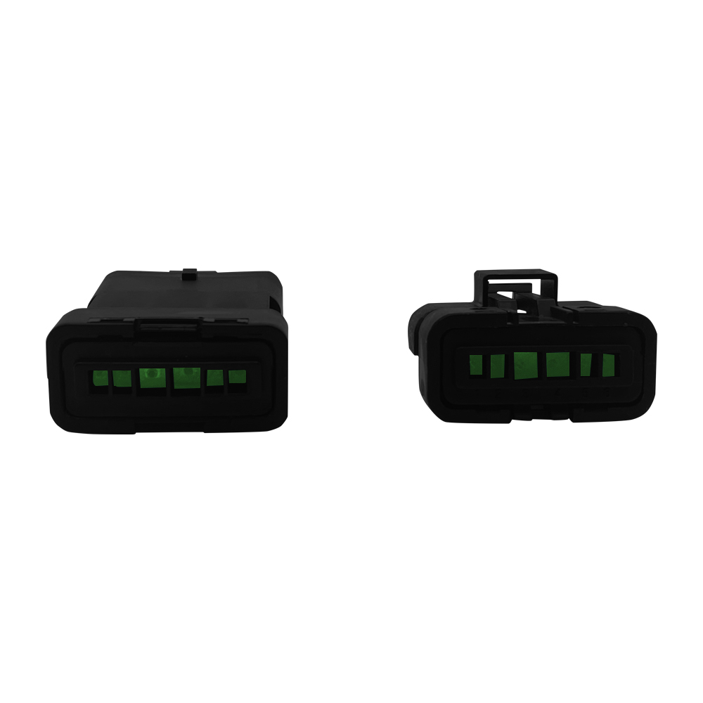 2 hole waterproof automobile connector