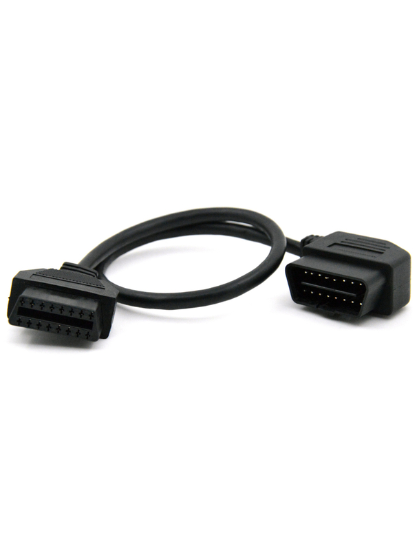 Auto OBD2 Tester extension cord ELM327 OBDII 16P FEMALE TO NW 14P MALE CABLE