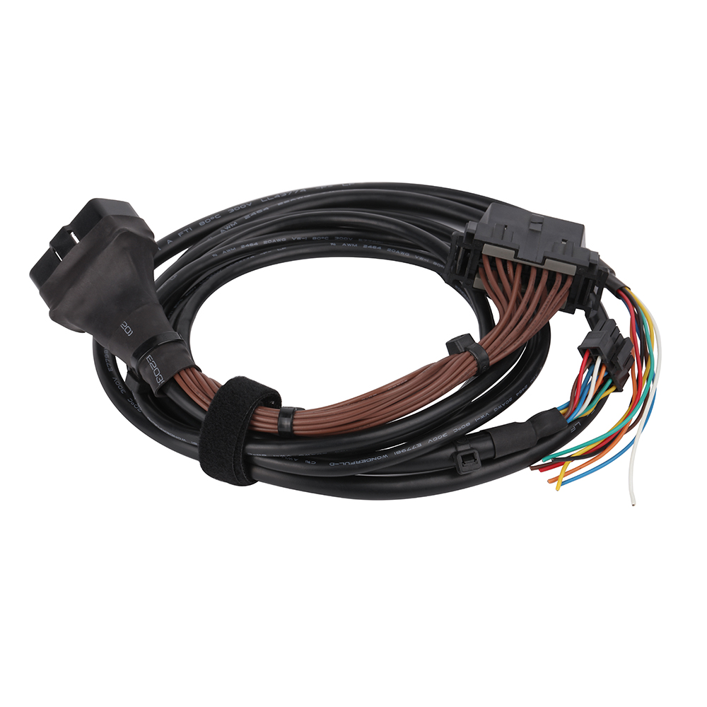 OBD2 24p Male Connector with One Drag And Two Female Connectors