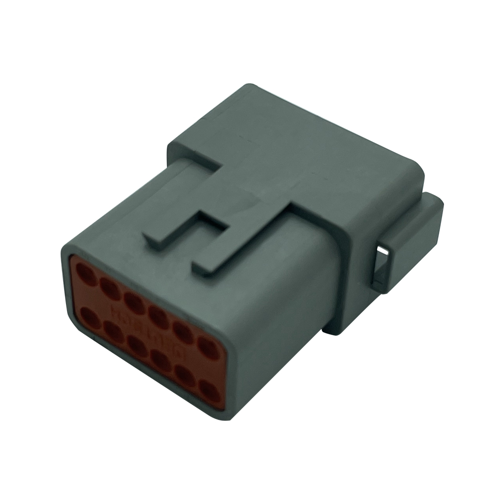12 way internal thread plug shrink boot lip dt04-12pdeutsch DT connector kit