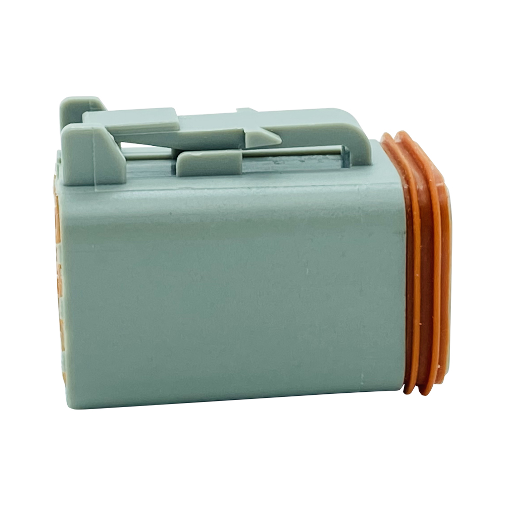 6-way plug connector housing shrink dust lip female plug dt06-8sdt series automobile connector kit